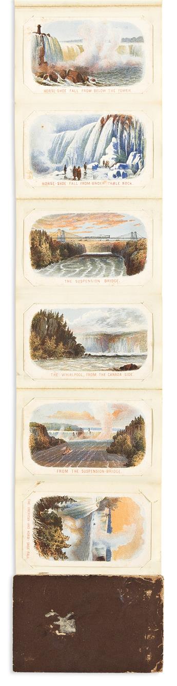 (NEW YORK.) Complete set of Prangs Niagara Falls Album cards.